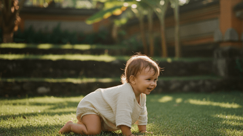 Bare Knees, Long Pants, or Both? Dressing a Crawler Right