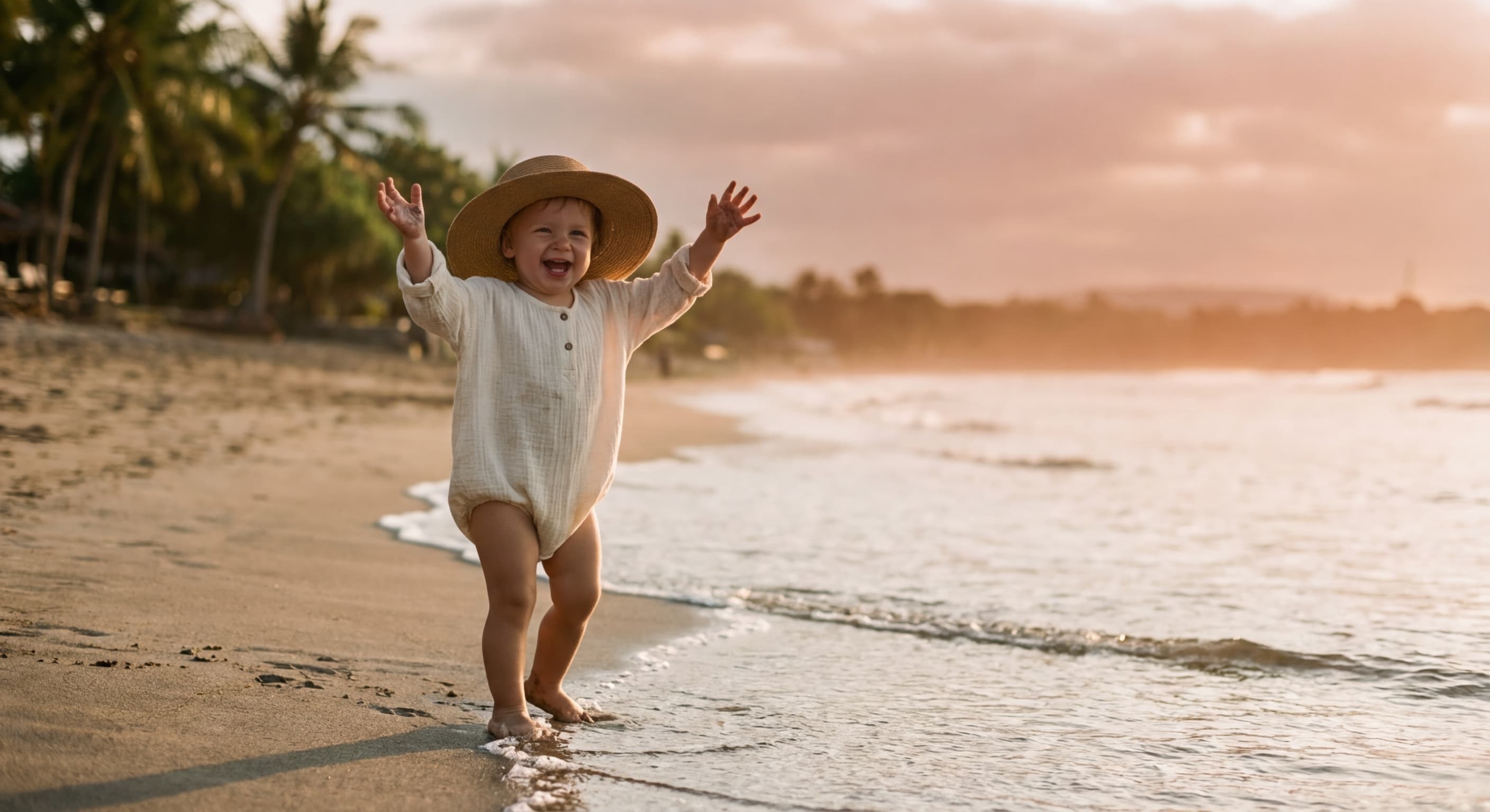 Sun-Safe Baby at the Beach (No Sunscreen Meltdowns Required)