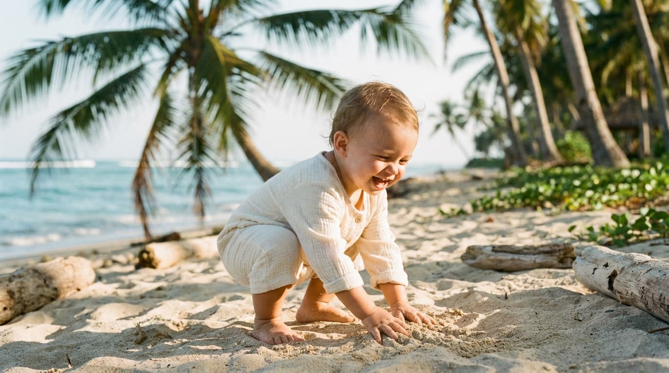 Baby's First Bali Beach Day: What to Actually Pack and Wear