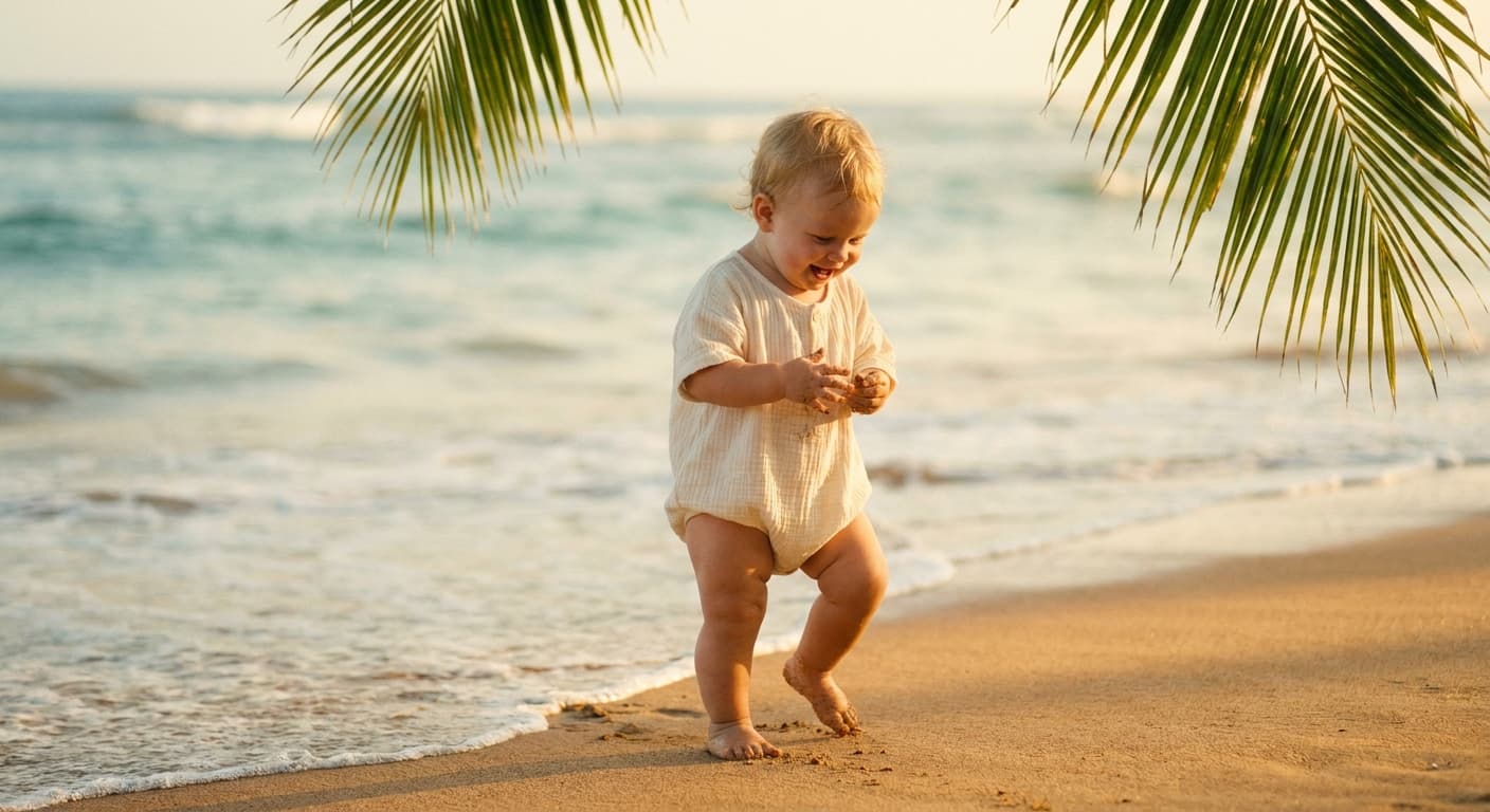 Baby's First Tropical Beach Day: What to Actually Dress Them In
