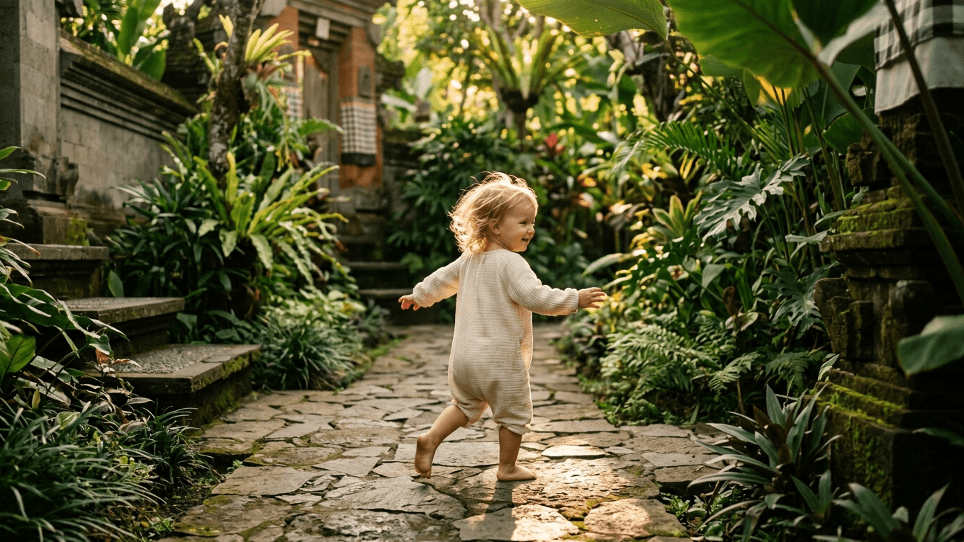 Packing for a Baby in Bali Heat: What Actually Works