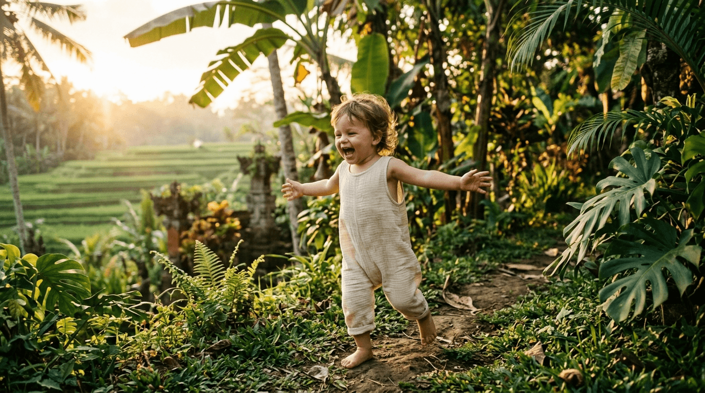 Beach to Temple to Dinner: One Muslin Outfit, One Bali Day