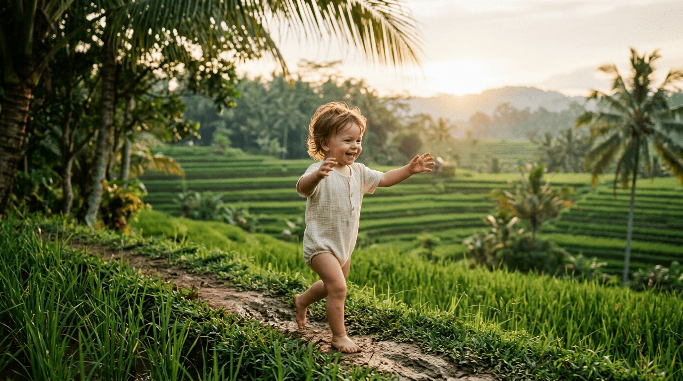 The Overheating Trap: Why Bali Toddlers Freeze-Then-Sweat Up North