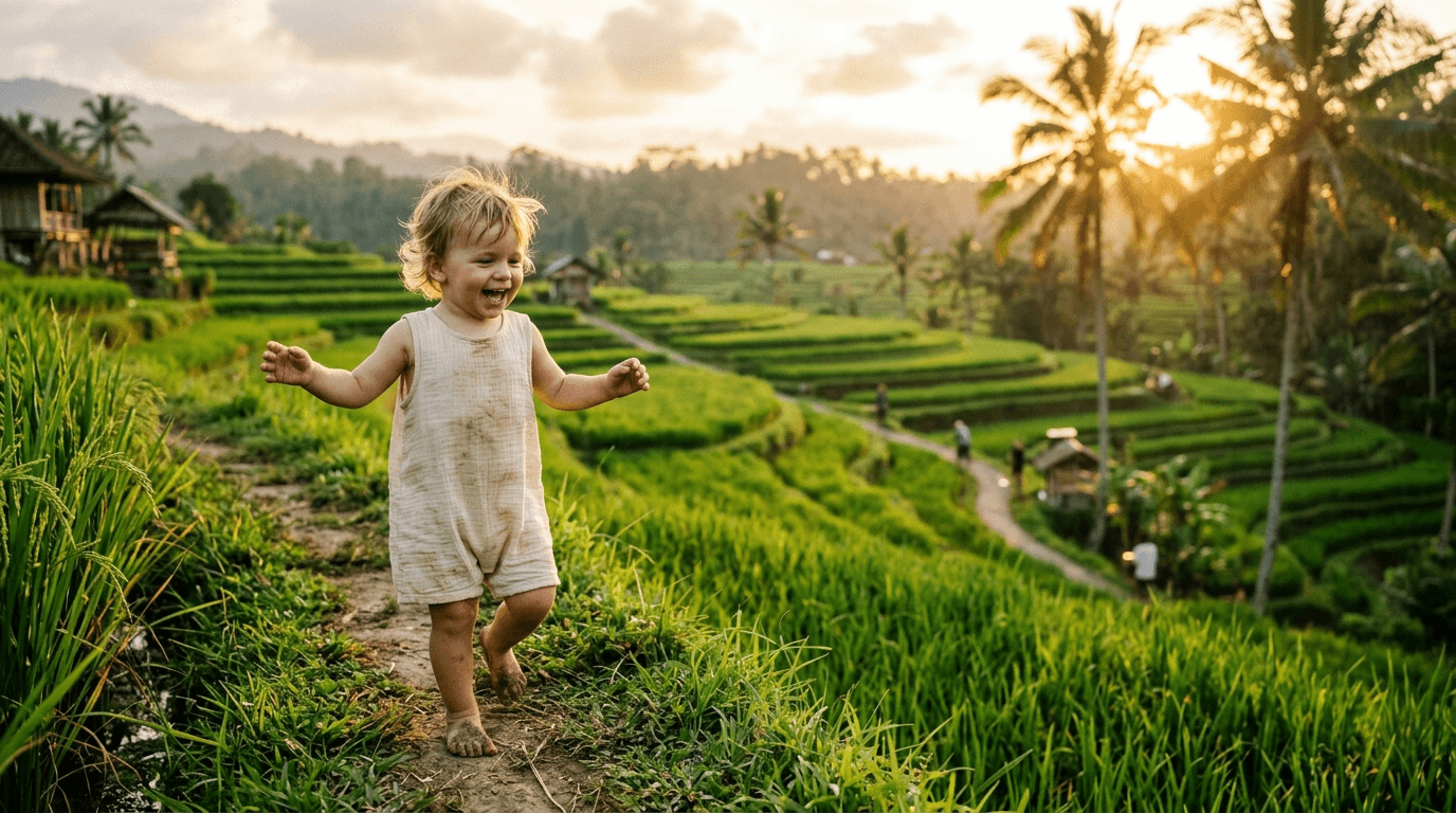 Winter at Home, Summer in Bali: Pack One Bag