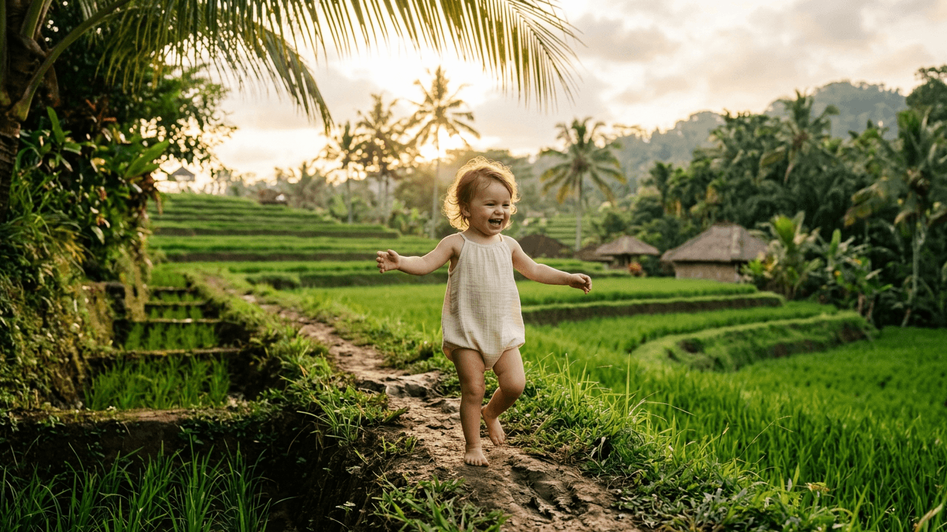 Stroller vs Carrier in Bali: Why We Ditched the Wheels