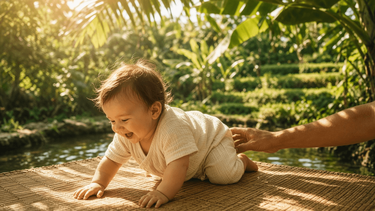 How Many Onesies for Bali With a Newborn? A Drying-Time Math