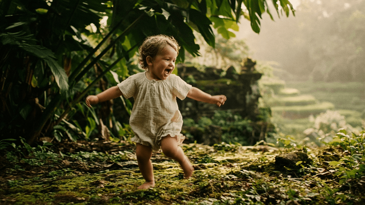Keeping Baby's Clothes From Going Musty in Bali's Wet Season