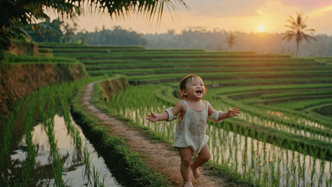 Rice Fields With a Toddler: The Real 20-Minute Limit