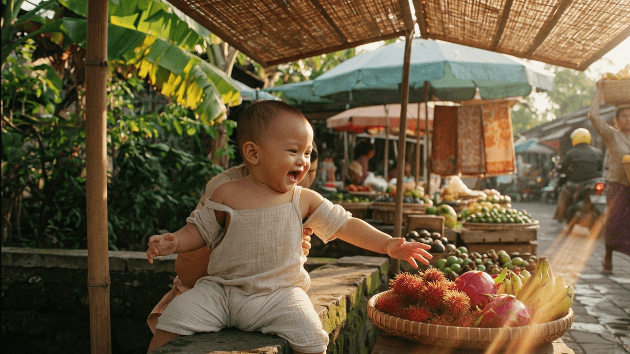 The Pasar Pagi Rule: Why 6-8am Saves Your Toddler Trip
